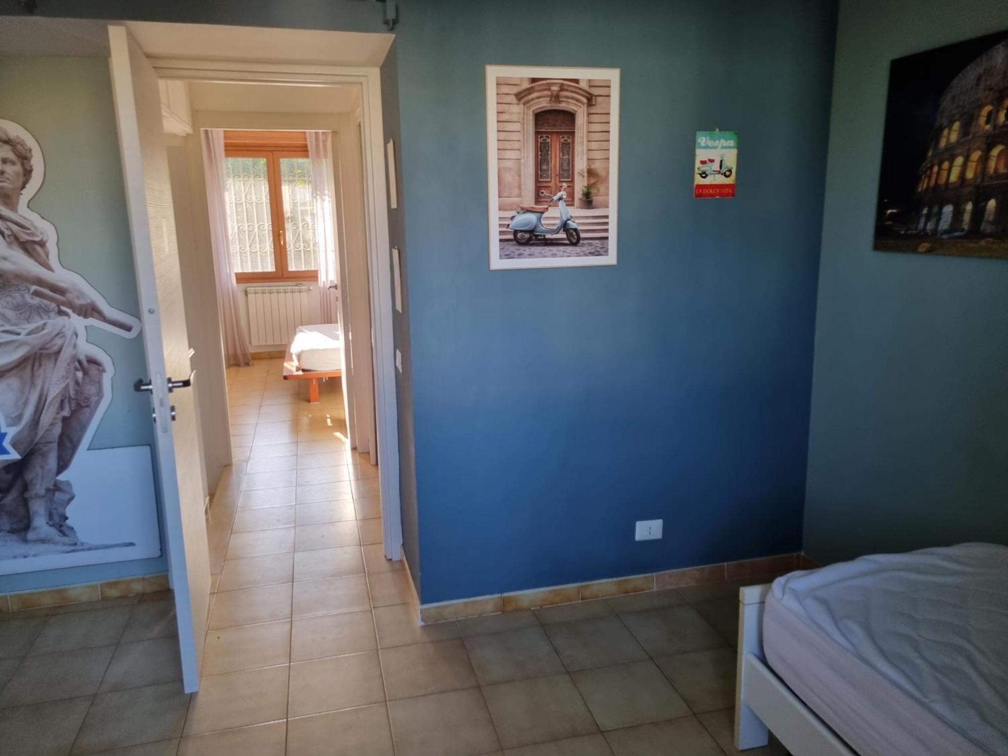 Intero Appartamento Con Giardino E Parcheggio Roma Dış mekan fotoğraf